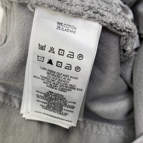 Victoria Beckham Gray Denim Ankle Skinny Jean Size 32 - Picture 6 of 13